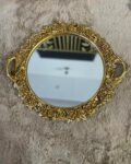 Round roses vanity tray