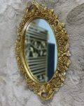Oval roses vanity tray